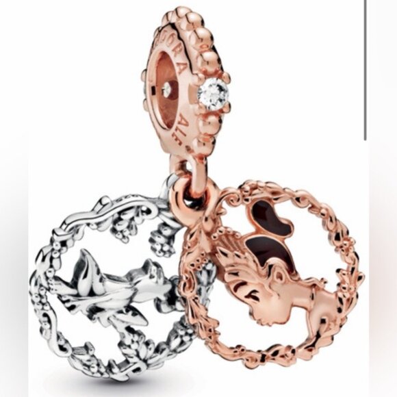 NEW Pandora Rose x Disney Princess Tiana Dangle Charm - Picture 1 of 8